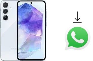 Cómo instalar WhatsApp en un Samsung Galaxy A55