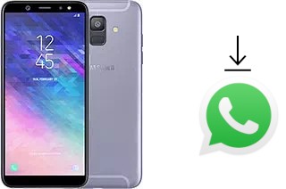 Cómo instalar WhatsApp en un Samsung Galaxy A6 (2018)