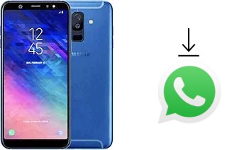 Cómo instalar WhatsApp en un Samsung Galaxy A6+ (2018)