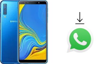 Cómo instalar WhatsApp en un Samsung Galaxy A7 (2018)