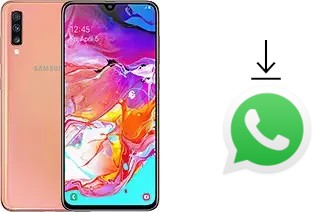 Cómo instalar WhatsApp en un Samsung Galaxy A70