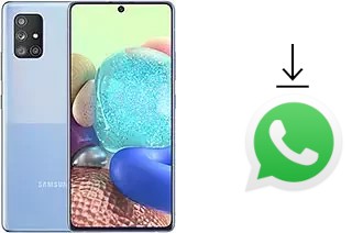 Cómo instalar WhatsApp en un Samsung Galaxy A71 5G