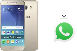 Cómo instalar WhatsApp en un Samsung Galaxy A8