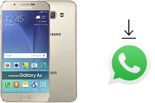 Cómo instalar WhatsApp en un Samsung Galaxy A8 Duos