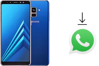 Cómo instalar WhatsApp en un Samsung Galaxy A8+ (2018)