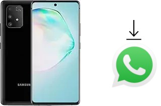 Cómo instalar WhatsApp en un Samsung Galaxy A91