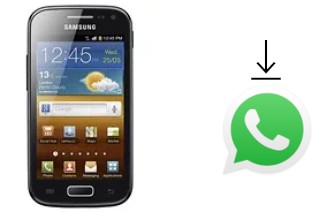 Cómo instalar WhatsApp en un Samsung Galaxy Ace 2 I8160