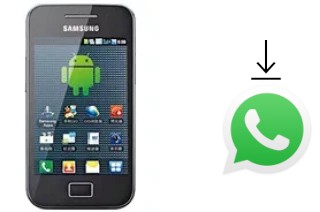 Cómo instalar WhatsApp en un Samsung Galaxy Ace Duos I589