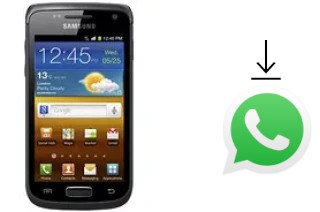 Cómo instalar WhatsApp en un Samsung Galaxy W I8150