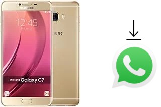 Cómo instalar WhatsApp en un Samsung Galaxy C7