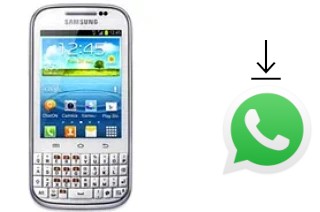 Cómo instalar WhatsApp en un Samsung Galaxy Chat B5330