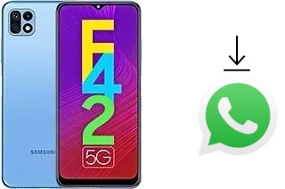 Cómo instalar WhatsApp en un Samsung Galaxy F42 5G