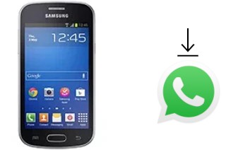 Cómo instalar WhatsApp en un Samsung Galaxy Fresh S7390