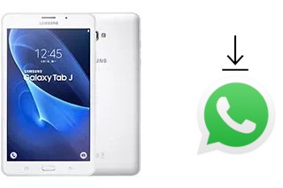 Cómo instalar WhatsApp en un Samsung Galaxy Tab J