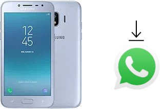 Cómo instalar WhatsApp en un Samsung Galaxy J2 Pro (2018)