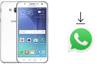 Cómo instalar WhatsApp en un Samsung Galaxy J5