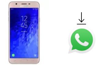 Cómo instalar WhatsApp en un Samsung Galaxy J7 Refine (2018)