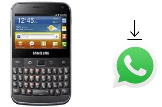 Cómo instalar WhatsApp en un Samsung Galaxy M Pro B7800