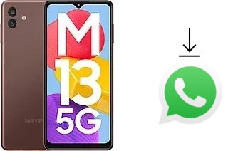 Cómo instalar WhatsApp en un Samsung Galaxy M13 5G