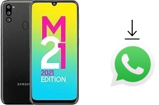 Cómo instalar WhatsApp en un Samsung Galaxy M21 2021