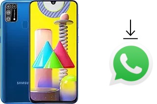 Cómo instalar WhatsApp en un Samsung Galaxy M31