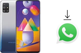 Cómo instalar WhatsApp en un Samsung Galaxy M31s