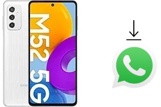 Cómo instalar WhatsApp en un Samsung Galaxy M52 5G