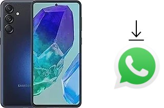 Cómo instalar WhatsApp en un Samsung Galaxy M55