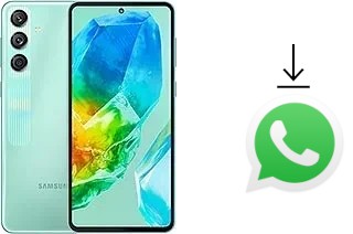 Cómo instalar WhatsApp en un Samsung Galaxy M55s