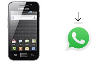 Cómo instalar WhatsApp en un Samsung Galaxy Ace S5830