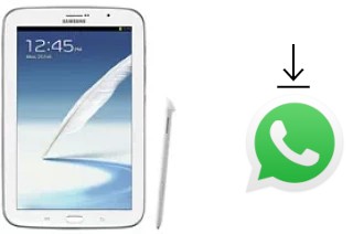 Cómo instalar WhatsApp en un Samsung Galaxy Note 8.0