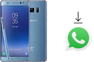 Cómo instalar WhatsApp en un Samsung Galaxy Note FE