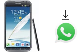 Cómo instalar WhatsApp en un Samsung Galaxy Note II CDMA