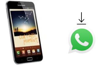 Cómo instalar WhatsApp en un Samsung Galaxy Note N7000