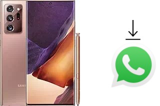 Cómo instalar WhatsApp en un Samsung Galaxy Note20 Ultra