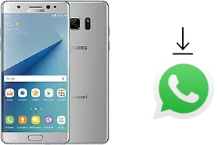 Cómo instalar WhatsApp en un Samsung Galaxy Note7 (USA)