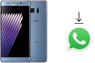 Cómo instalar WhatsApp en un Samsung Galaxy Note7