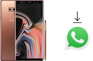 Cómo instalar WhatsApp en un Samsung Galaxy Note9