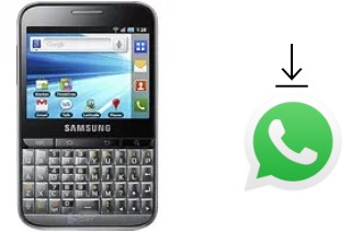 Cómo instalar WhatsApp en un Samsung Galaxy Pro B7510