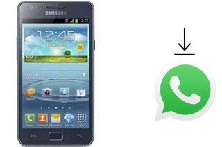 Cómo instalar WhatsApp en un Samsung I9105 Galaxy S II Plus