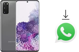 Cómo instalar WhatsApp en un Samsung Galaxy S20