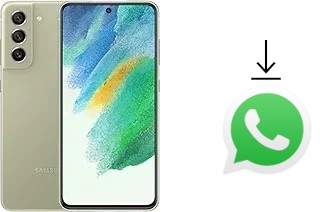 Cómo instalar WhatsApp en un Samsung Galaxy S21 FE 5G