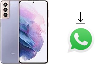 Cómo instalar WhatsApp en un Samsung Galaxy S21+ 5G