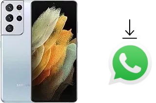 Cómo instalar WhatsApp en un Samsung Galaxy S21 Ultra 5G