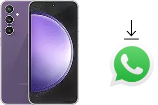 Cómo instalar WhatsApp en un Samsung Galaxy S23 FE