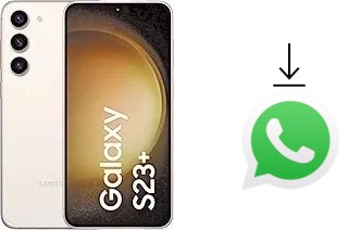 Cómo instalar WhatsApp en un Samsung Galaxy S23+