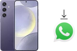 Cómo instalar WhatsApp en un Samsung Galaxy S24+