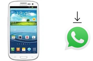 Cómo instalar WhatsApp en un Samsung Galaxy S III CDMA