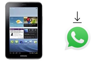 Cómo instalar WhatsApp en un Samsung Galaxy Tab 2 7.0 P3110