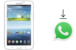 Cómo instalar WhatsApp en un Samsung Galaxy Tab 3 7.0 WiFi